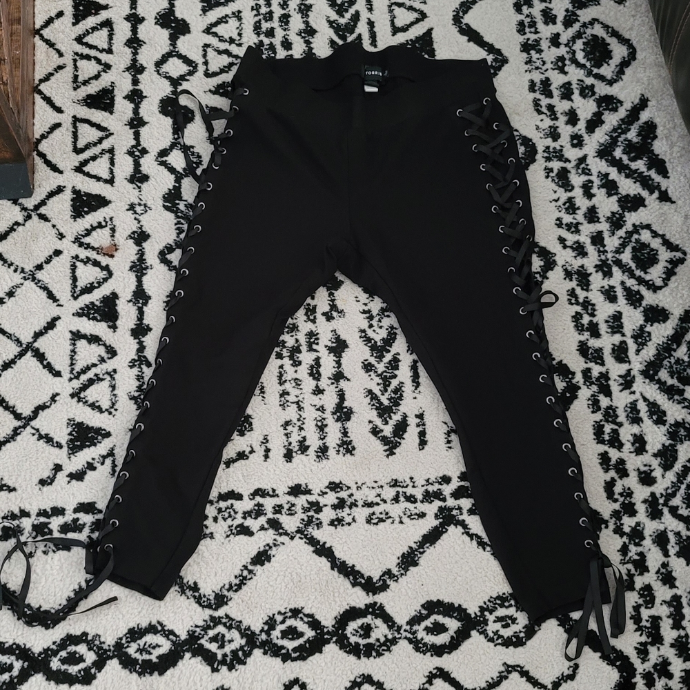 Torrid Lace Up Dress Pants